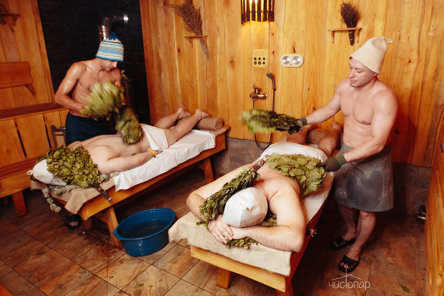 The banya steam bath is very important to russians фото 86